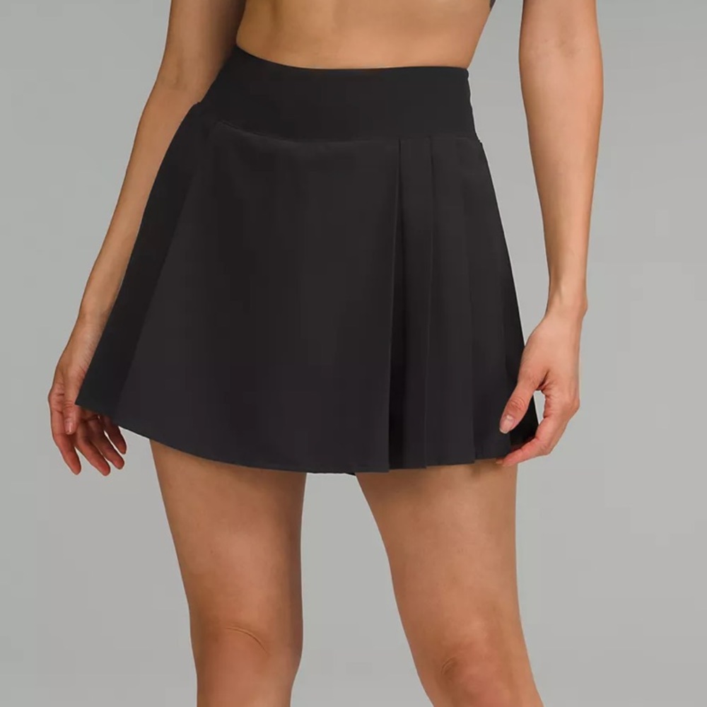 Lululemon Side-Pleat High-Rise Tennis Skirt